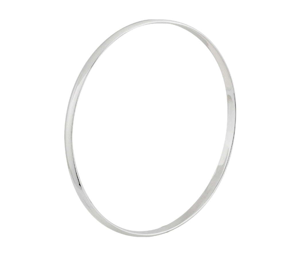 9ct Rose Gold Bangle (d1)