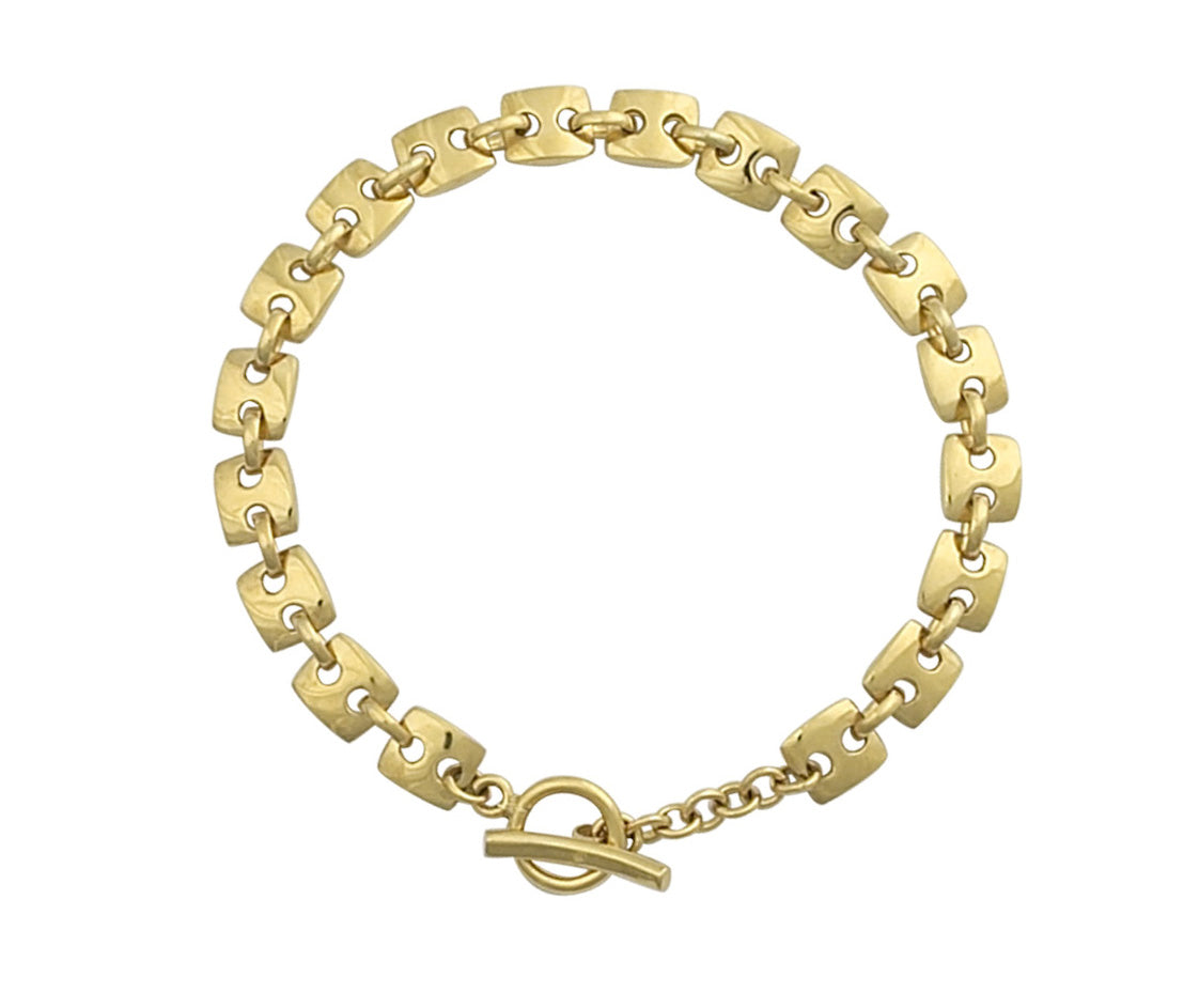 9ct Yellow Gold Fancy Bracelet (10)