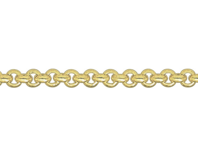 9ct Gold 5.10mm Belcher Bracelet (S30)