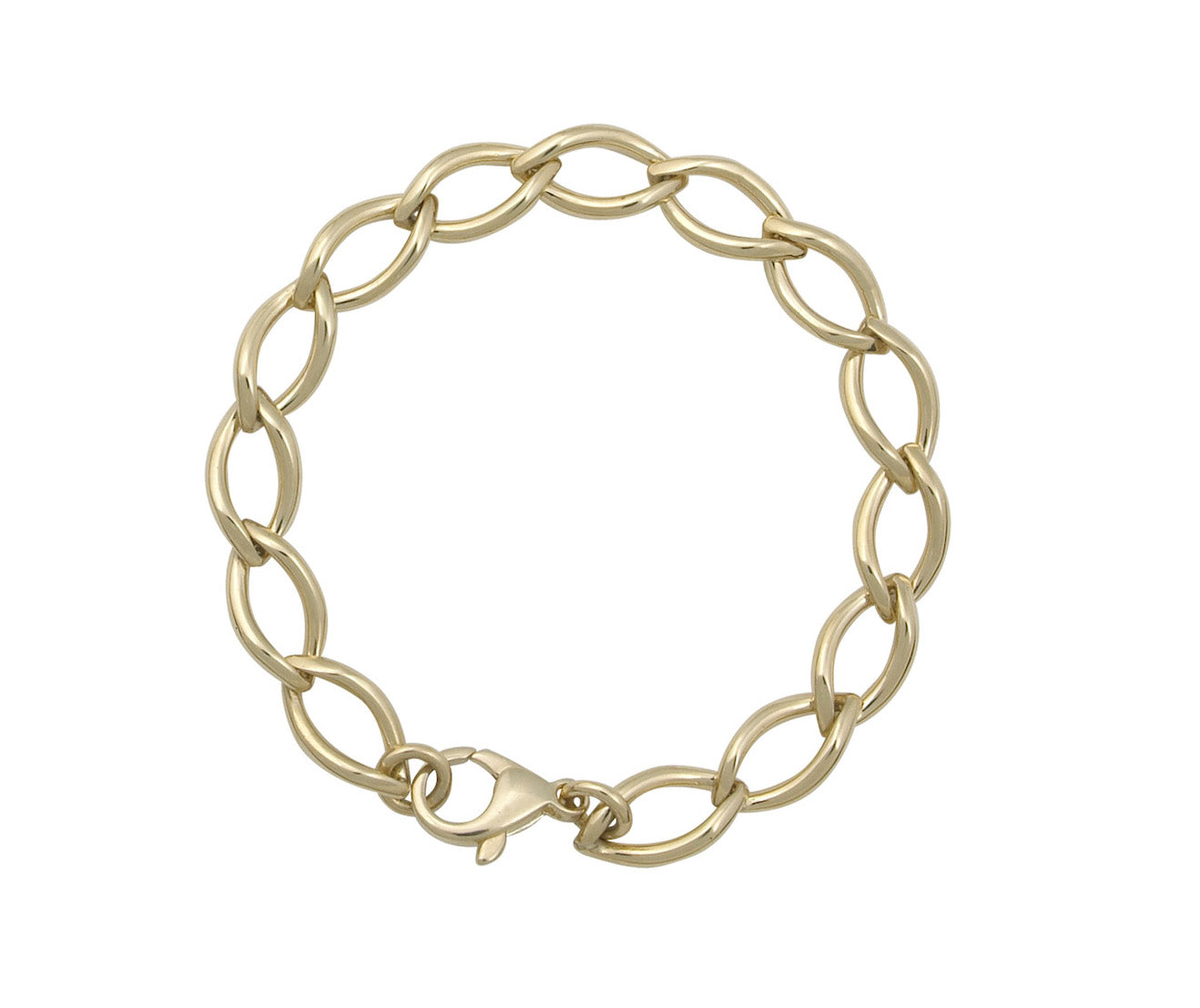 9ct Yellow Gold Fancy Bracelet (6)
