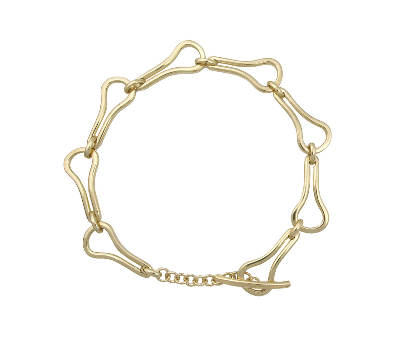 9ct Yellow Gold Fancy Bracelet (8)