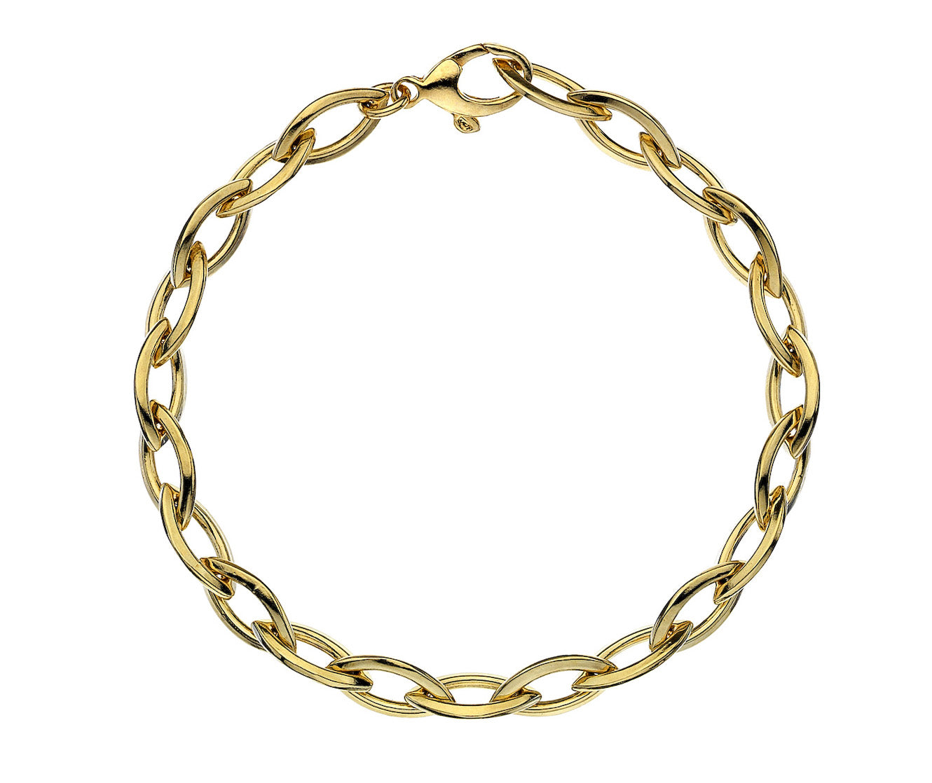 9ct Yellow Gold Fancy Bracelet (2)