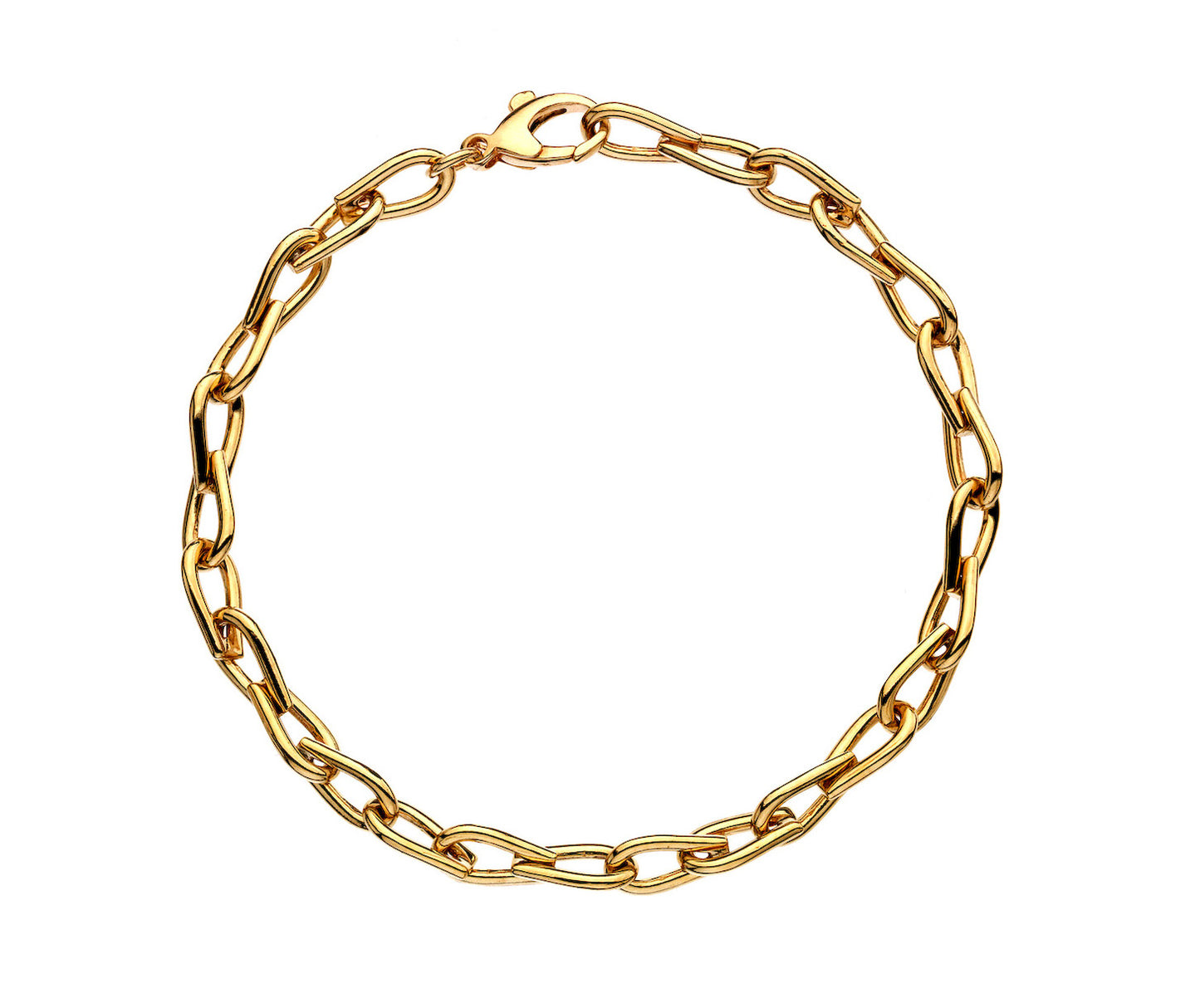 9ct Yellow Gold Fancy Bracelet (3)