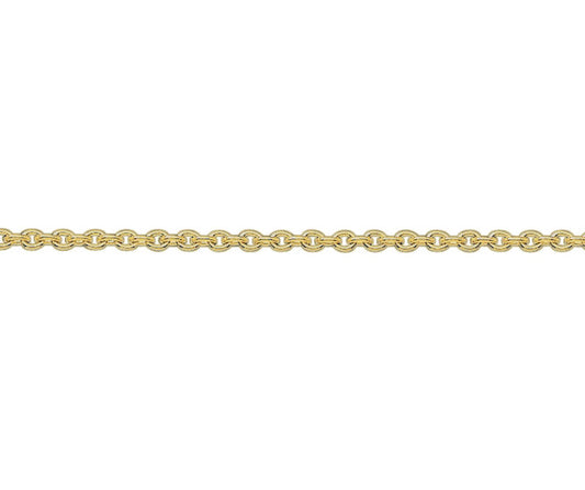 9ct Gold  2.19mm Trace Chain (s18)