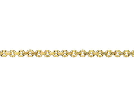 9ct Gold  2.75mm Trace Chain (s24)