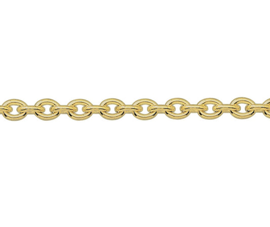 9ct Gold 4.50mm Trace Chain  (s448)